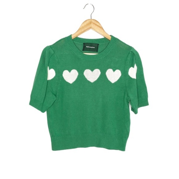 reformation daisy sweater
